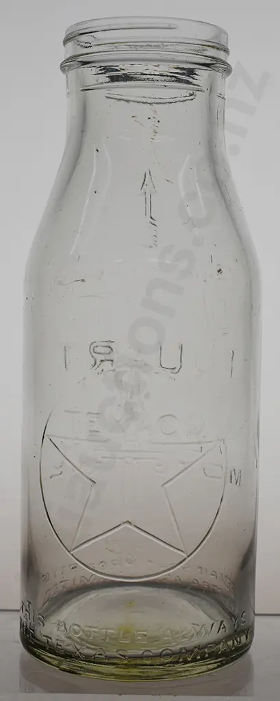 TEXACO QUART OIL BOTTLE Image 1++