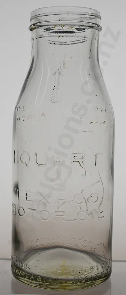 TEXACO QUART OIL BOTTLE Image 1++