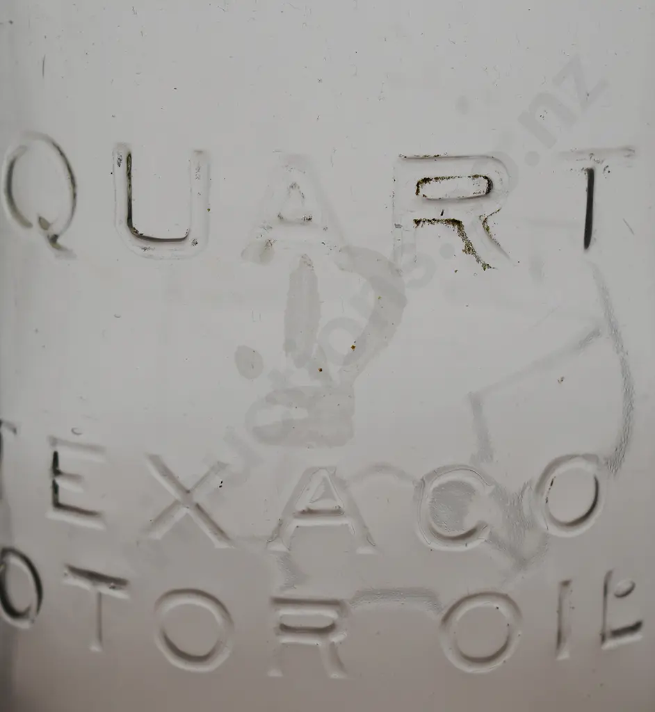 TEXACO QUART OIL BOTTLE Image 1++