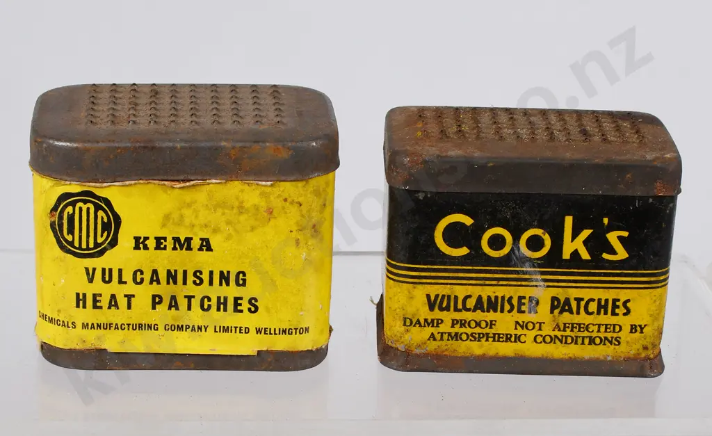 ASSORTED REPAIR KIT & OTHER TINS Image 1++