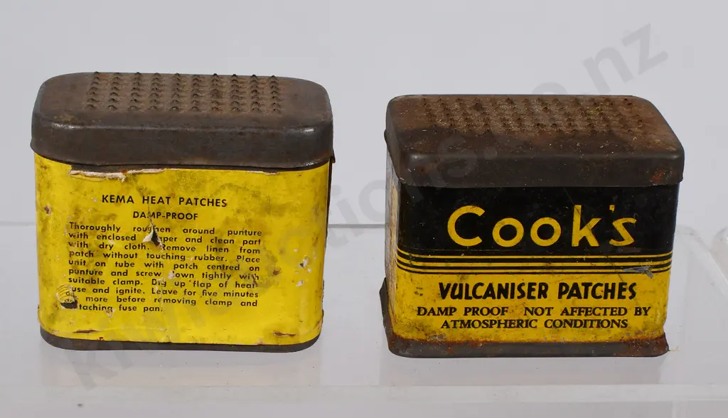 ASSORTED REPAIR KIT & OTHER TINS Image 1++