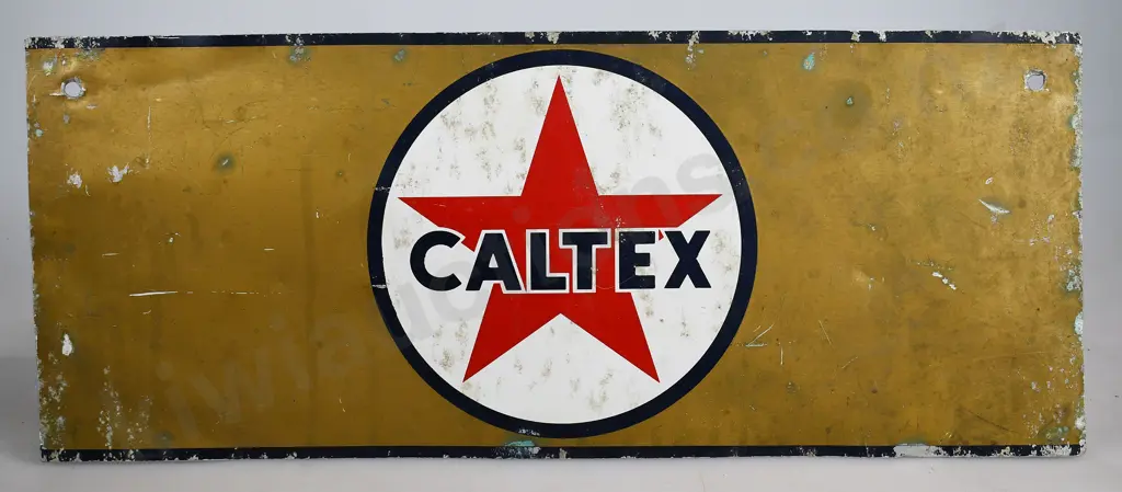 CALTEX PRINTED SIGN Image 1++