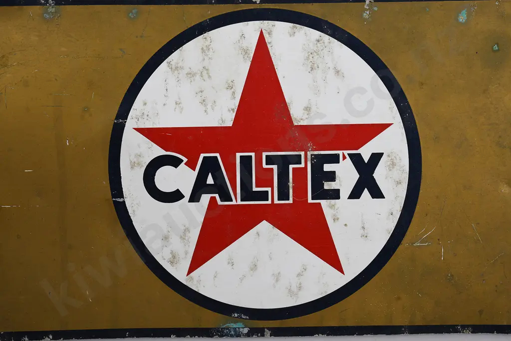 CALTEX PRINTED SIGN Image 1++