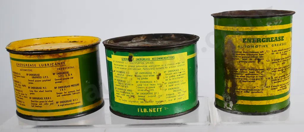 BP ENERGREASE TINS Image 1++