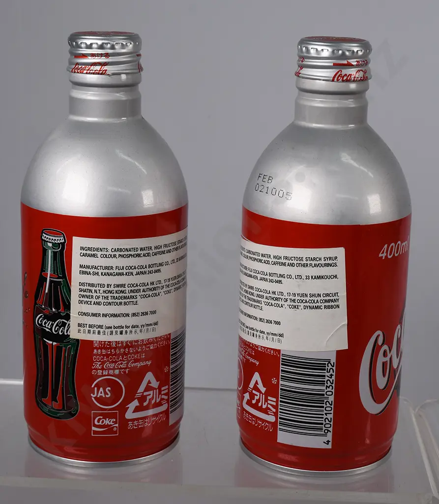 2 X COCA COLA CANS Image 1++
