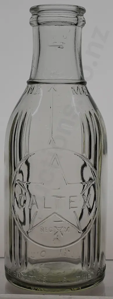 CALTEX PINT OIL BOTTLE Image 1++