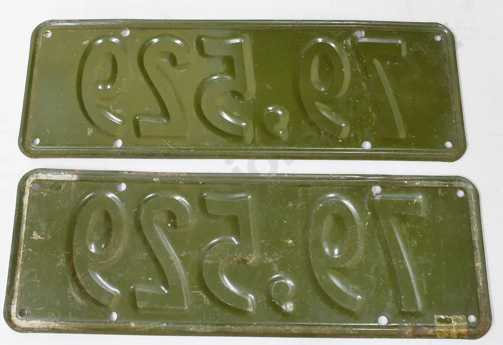 NEW ZEALAND NUMBER PLATE 1935 - 1936 Image 1++