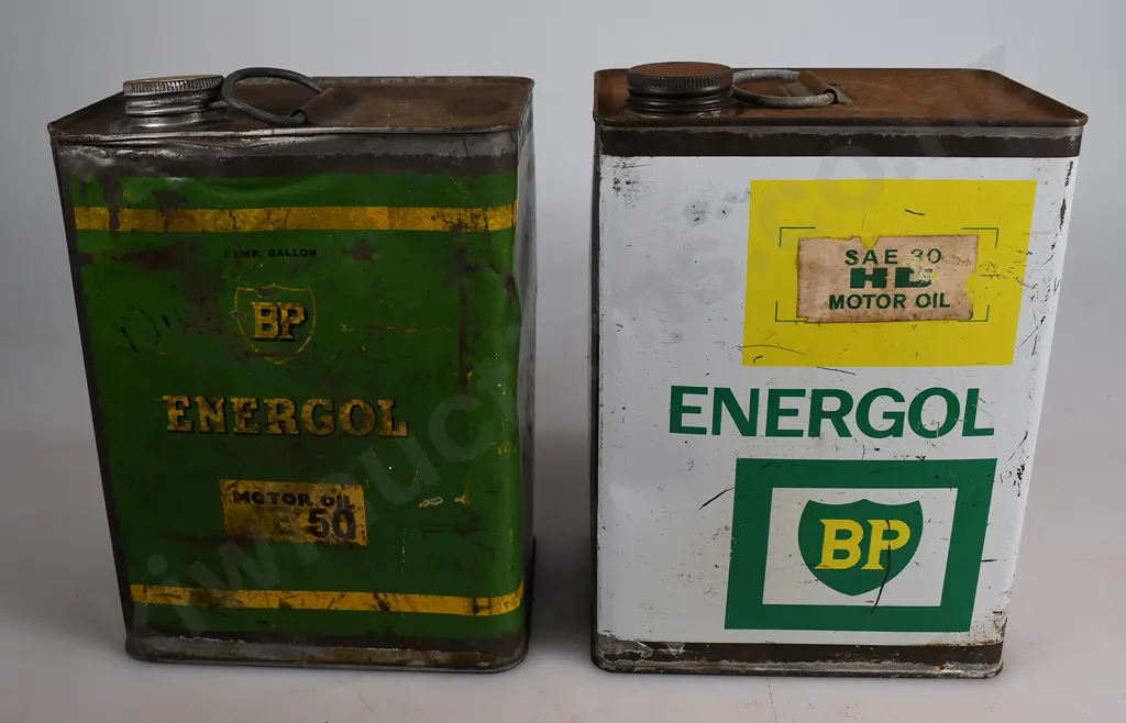 BP ENERGOL 1 GALLON TINS Image 1++