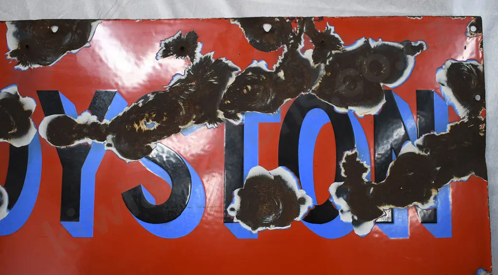 ROYSTON ALES ENAMEL SIGN Image 1++