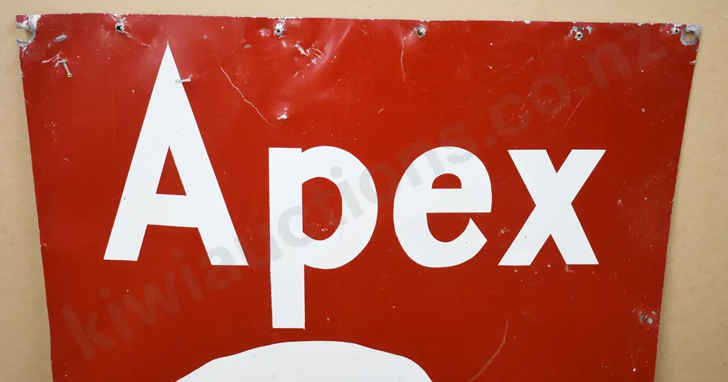 APEX CREAMIER ICE CREAM SIGN Image 1++