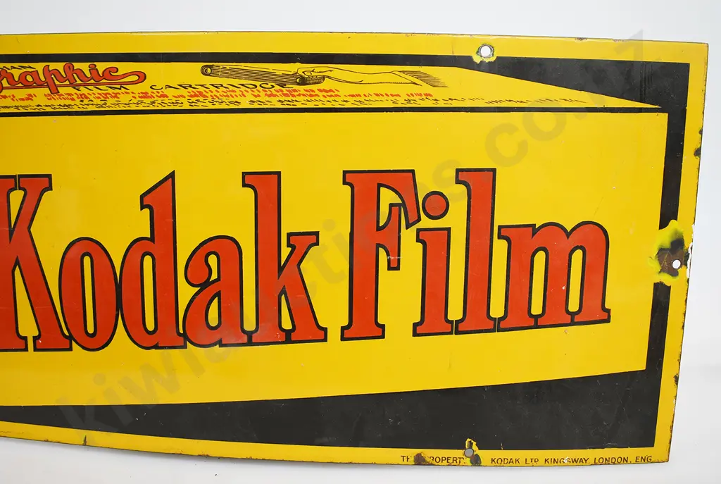 KODAK FILM ENAMEL SIGN Image 1++
