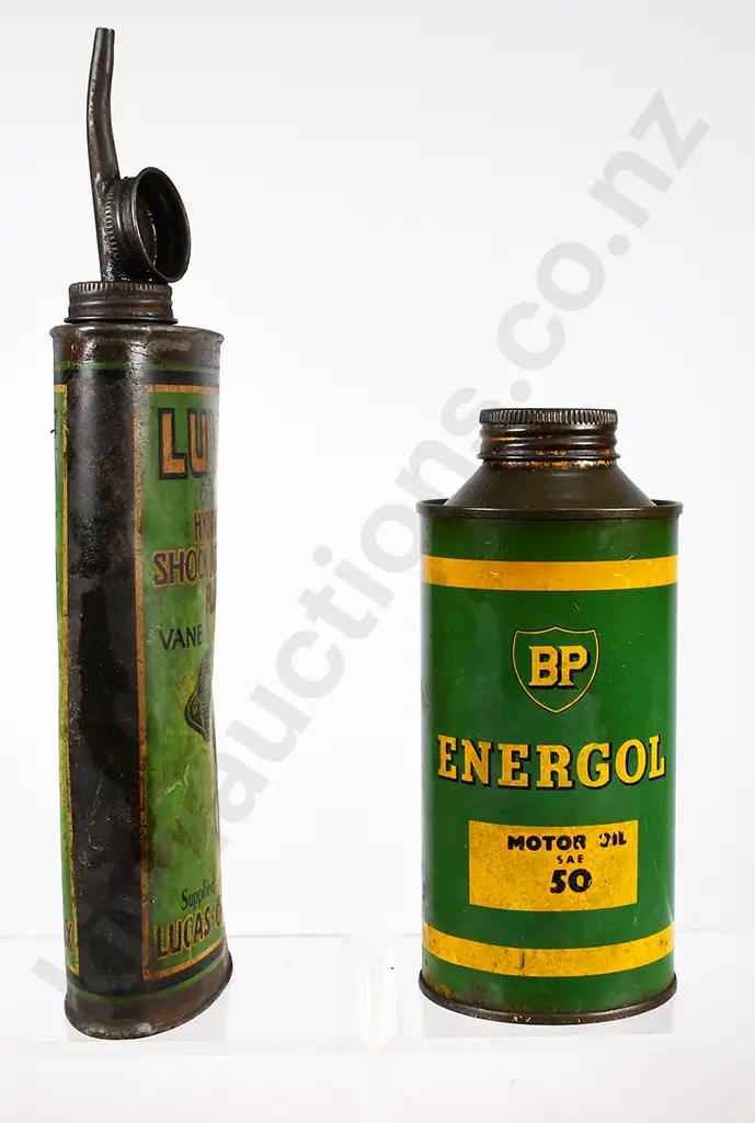 LUVAX & BP ENERGOL TINS Image 1++