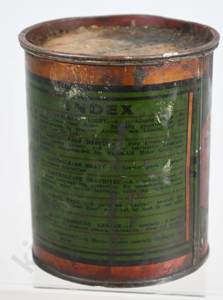 WAKEFIELD CASTROL MOTOR GREASE TIN Image 1++