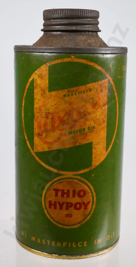 CASTROL THIO HYPOY CARDBOARD OVER TIN OIL CONTAINER Image 1++