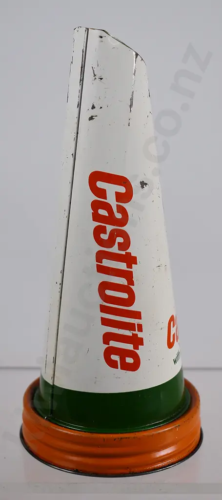 CASTROL SUPER CASTROLITE 10W-40 PRESSED TIN BOTTLE POURER Image 1++