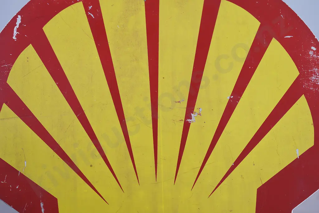 SHELL PETROL BOWSER TIN SIGN Image 1++