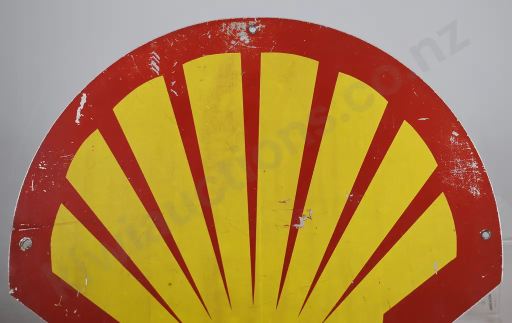 SHELL PETROL BOWSER TIN SIGN Image 1++