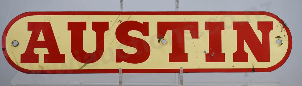 AUSTIN PRINTED SIGN Image 1++