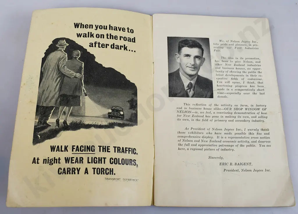 NELSON INDUSTRIES FAIR BOOKLET, 1955 Image 1++