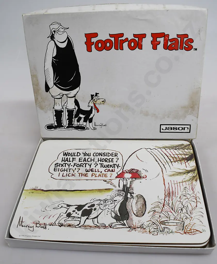 FOOTROT FLATS BOXED 6 PLACE MATS Image 1++
