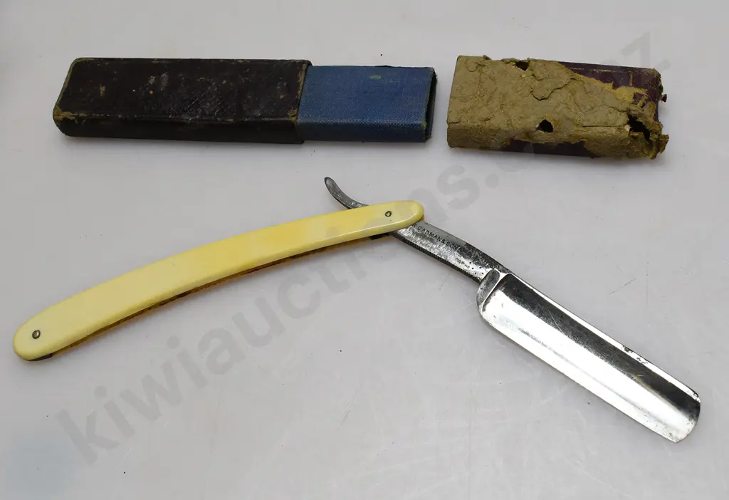 ADVERTISING CUT THROAT RAZOR WELLINGTON Image 1++