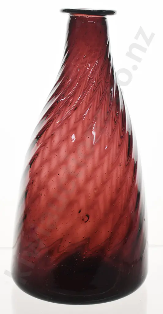 AMERICAN PONTILLED CONDIMENT BOTTLE c1820 Image 1++