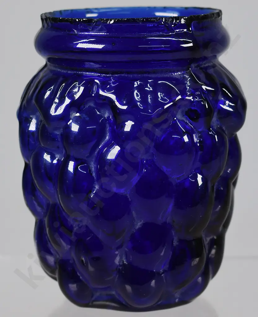 CHRISTMAS FAIRY LIGHT, COBALT BLUE GRAPE PATTERN Image 1++