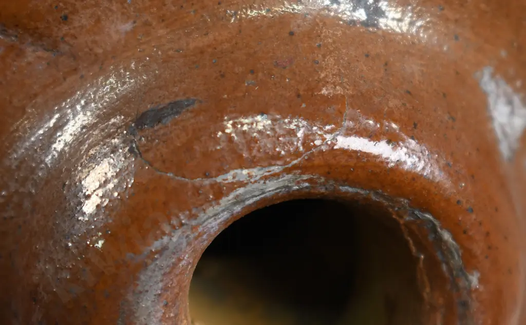 EARLY STONEWARE SPIRITS BARREL Image 1++