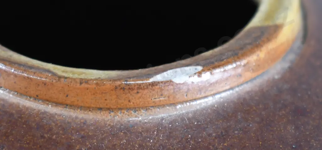 EARLY STONEWARE SPIRITS BARREL Image 1++