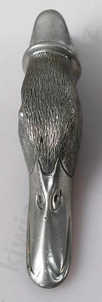 DUCK BILL PEWTER PAPER HOLDER CLIP Image 1++