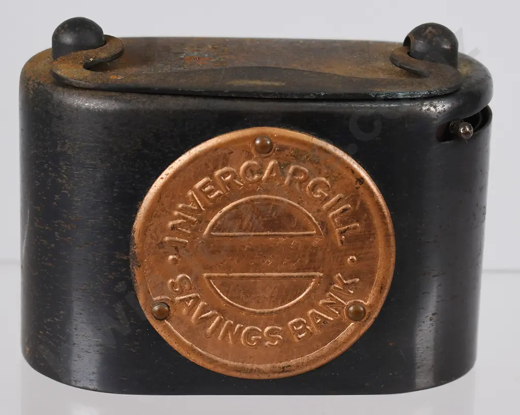 INVERCARGILL SAVINGS BANK MONEY BOX Image 1++