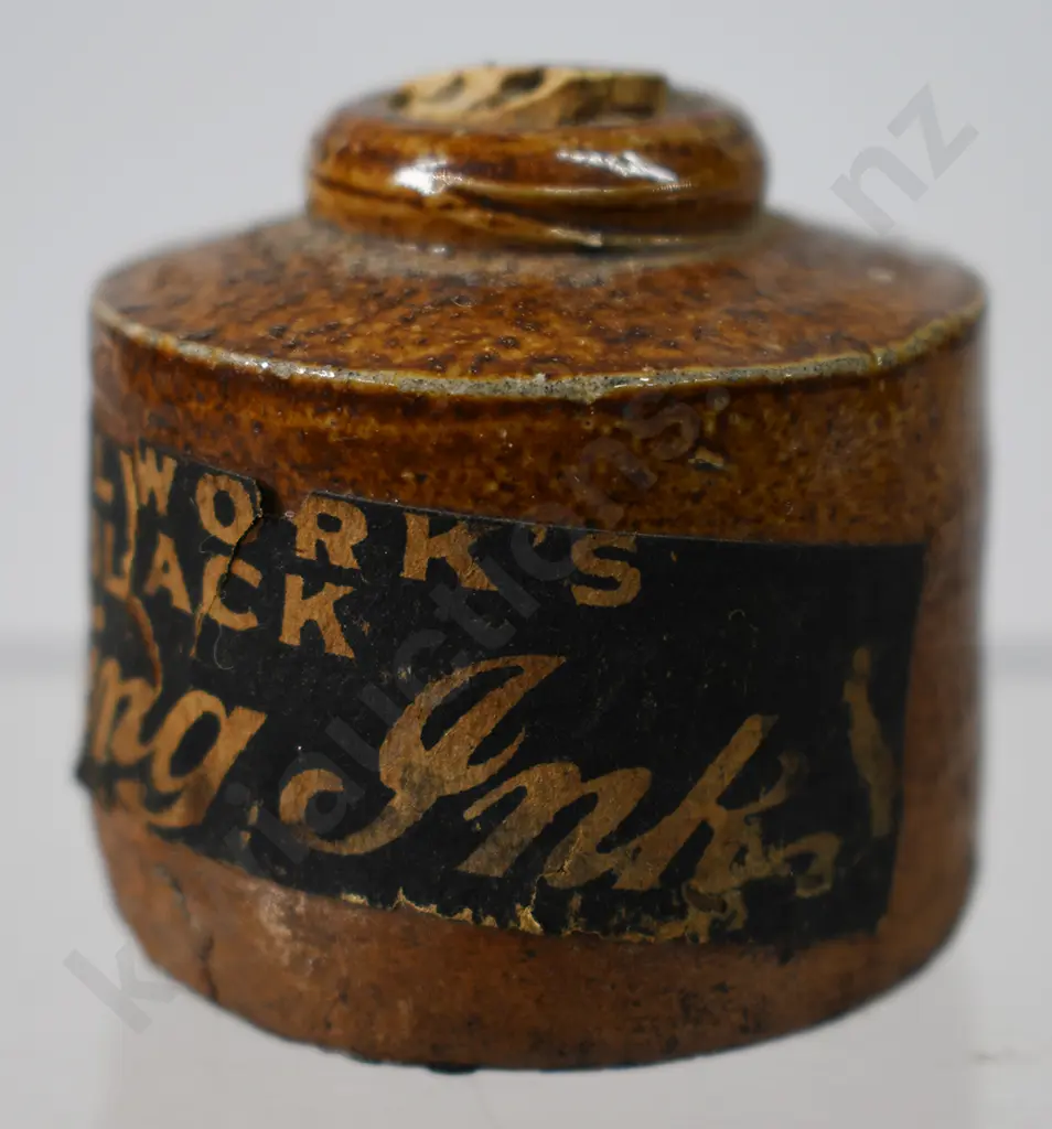 LABELED STONEWARE PENNY INKS Image 1++