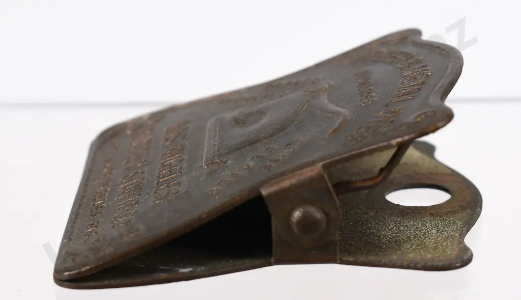 LOS ANGELES RUBBER STAMP CO PAPER HOLDER CLIP Image 1++