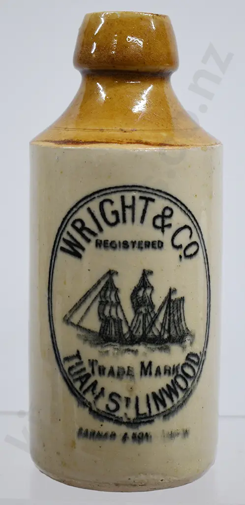 WRIGHT CHRISTCHURCH BLOB TOP GINGER BEER Image 1++