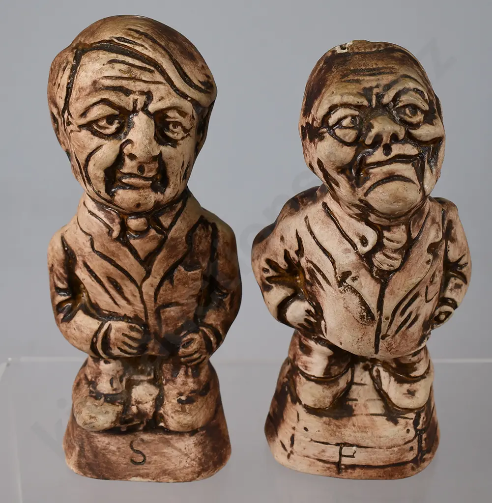 ROWLING, MULDOON POTTERY SALT & PEPPERS Image 1++