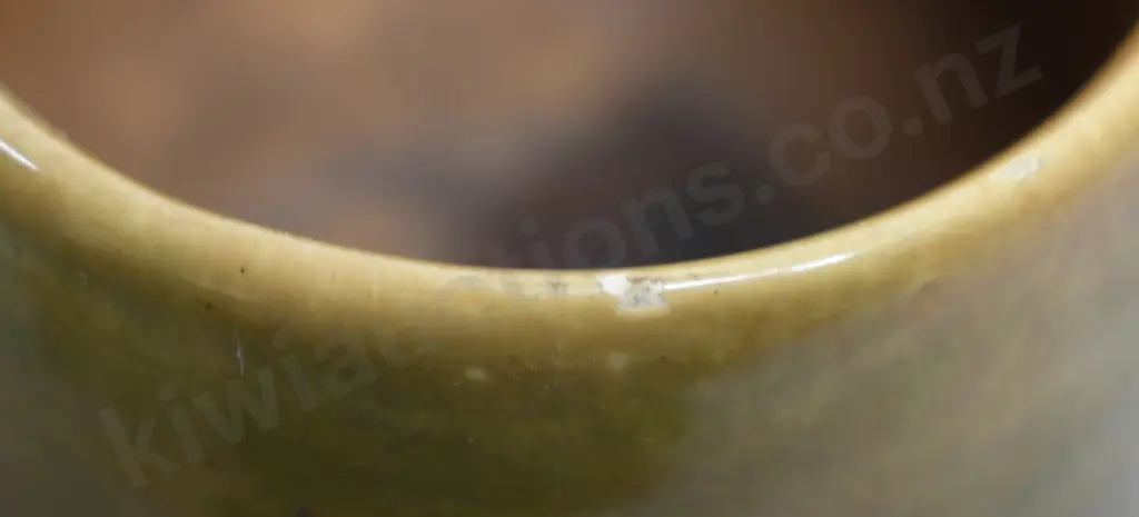 CROWN LYNN GLAZED VASES Image 1++