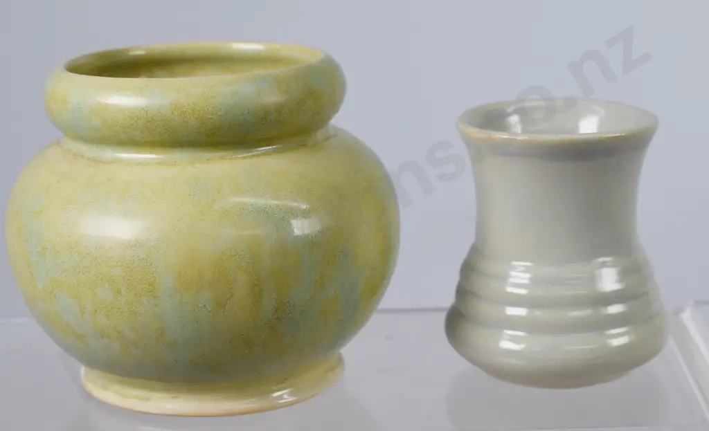 CROWN LYNN GLAZED VASES Image 1++