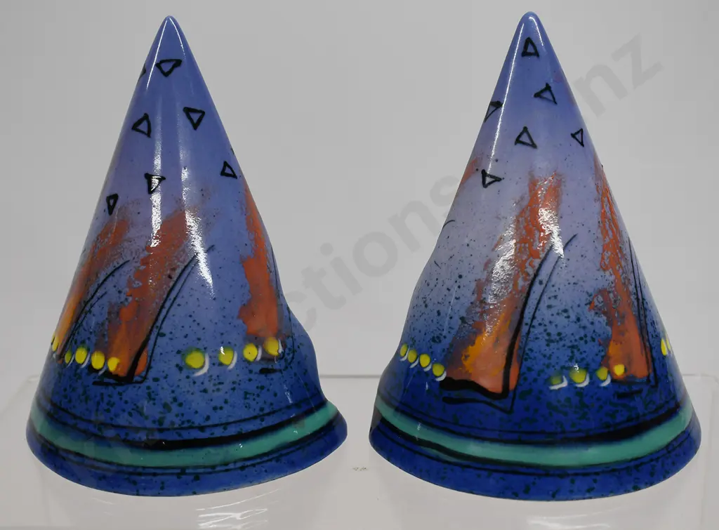 BRENDAN ADAMS POTTERY SALT & PEPPERS Image 1++