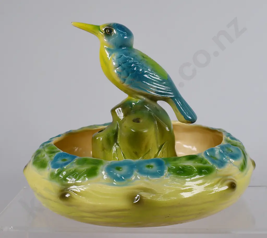 CROWN LYNN KINGFISHER & BOWL Image 1++