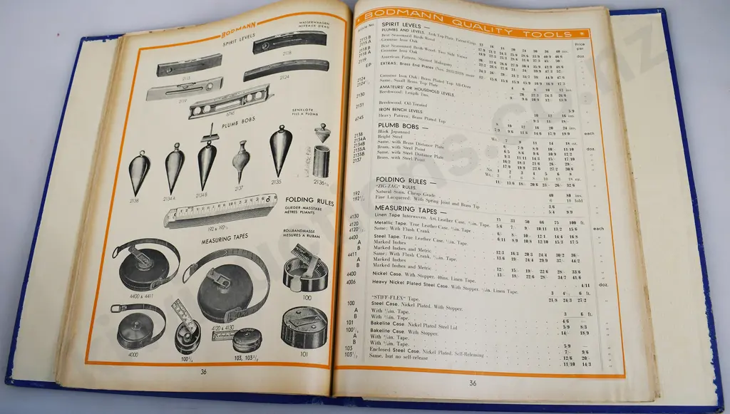 BODMANN QUALITY TOOLS REFERENCE CATALOGUE BOOK Image 1++