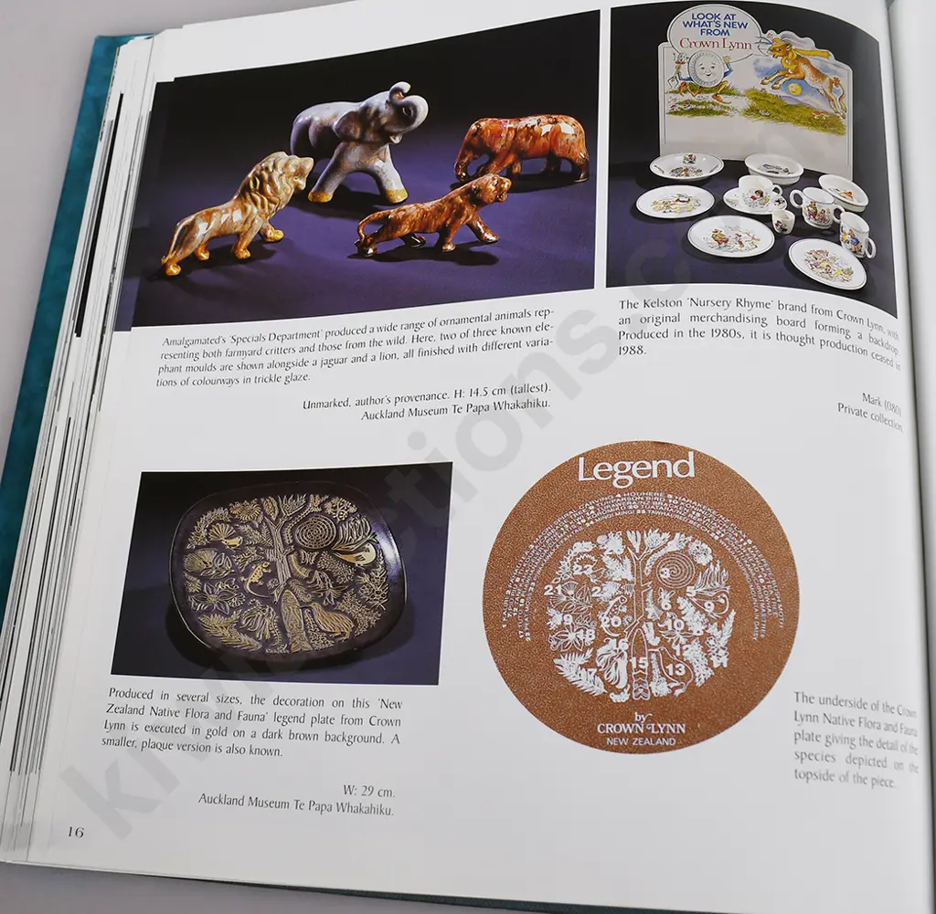 NEW ZEALAND POTTERY COMMERCIAL AND COLLECTABLE GAIL HENRY BOOK Image 1++