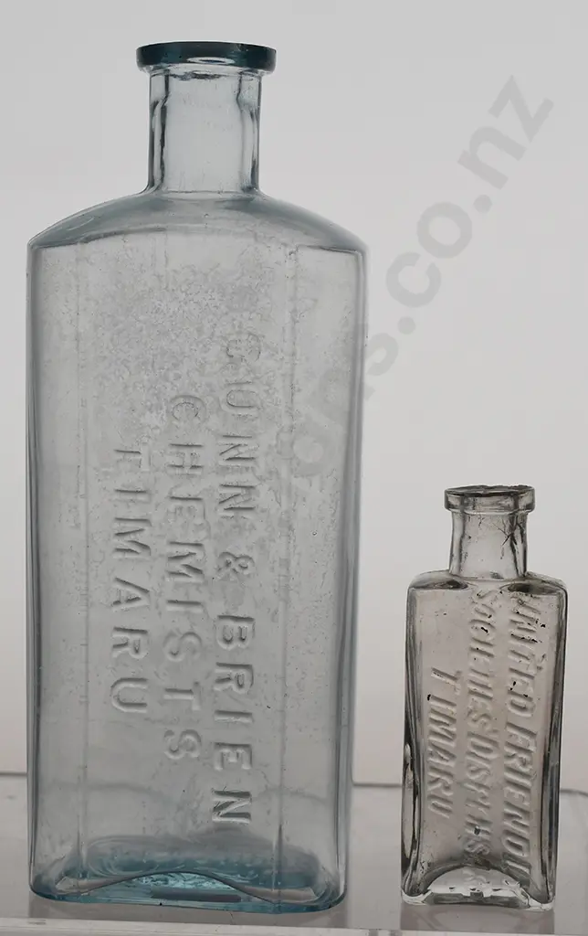 TIMARU CHEMIST BOTTLES Image 1++