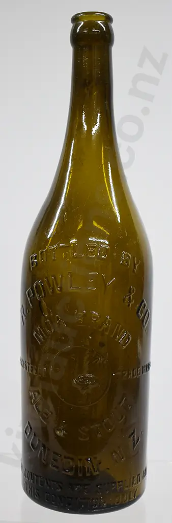 POWLEY & CO DUNEDIN CROWN TOP BEER Image 1++