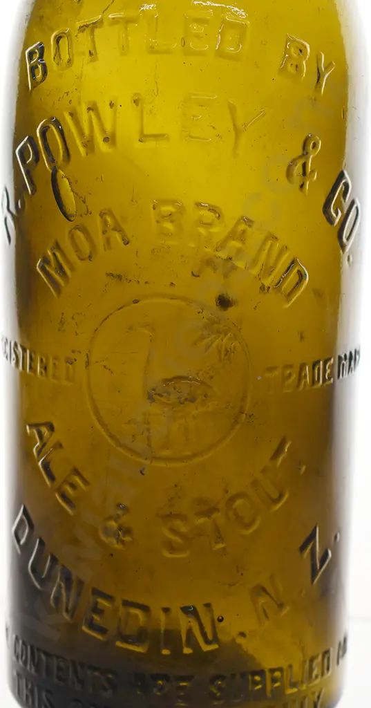 POWLEY & CO DUNEDIN CROWN TOP BEER Image 1++