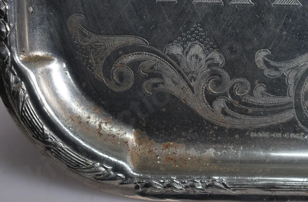 PLOWMAN & SONS NAPIER SERVING TRAY Image 1++