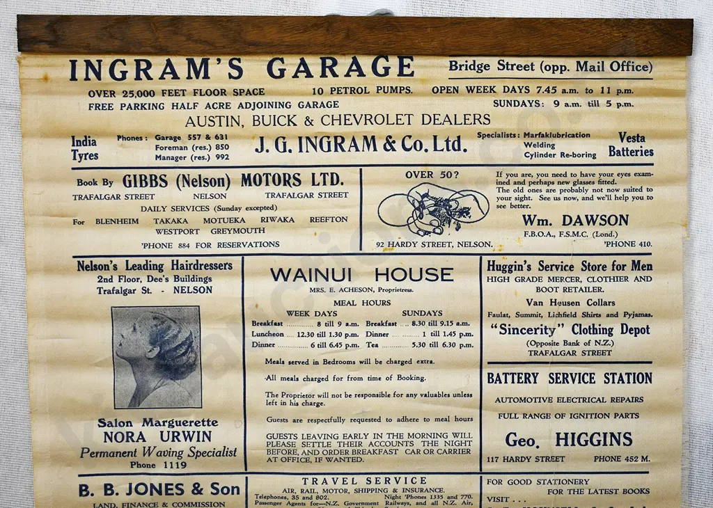 NELSON DISTRICT ADVERTISING SILK Image 1++