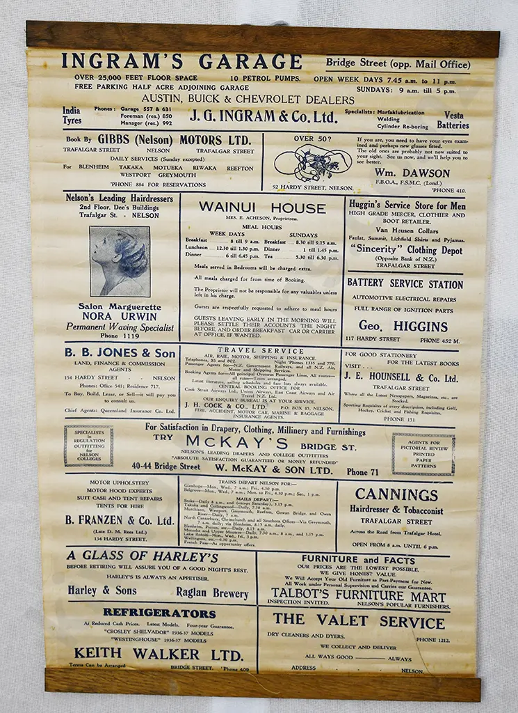 NELSON DISTRICT ADVERTISING SILK Image 1++