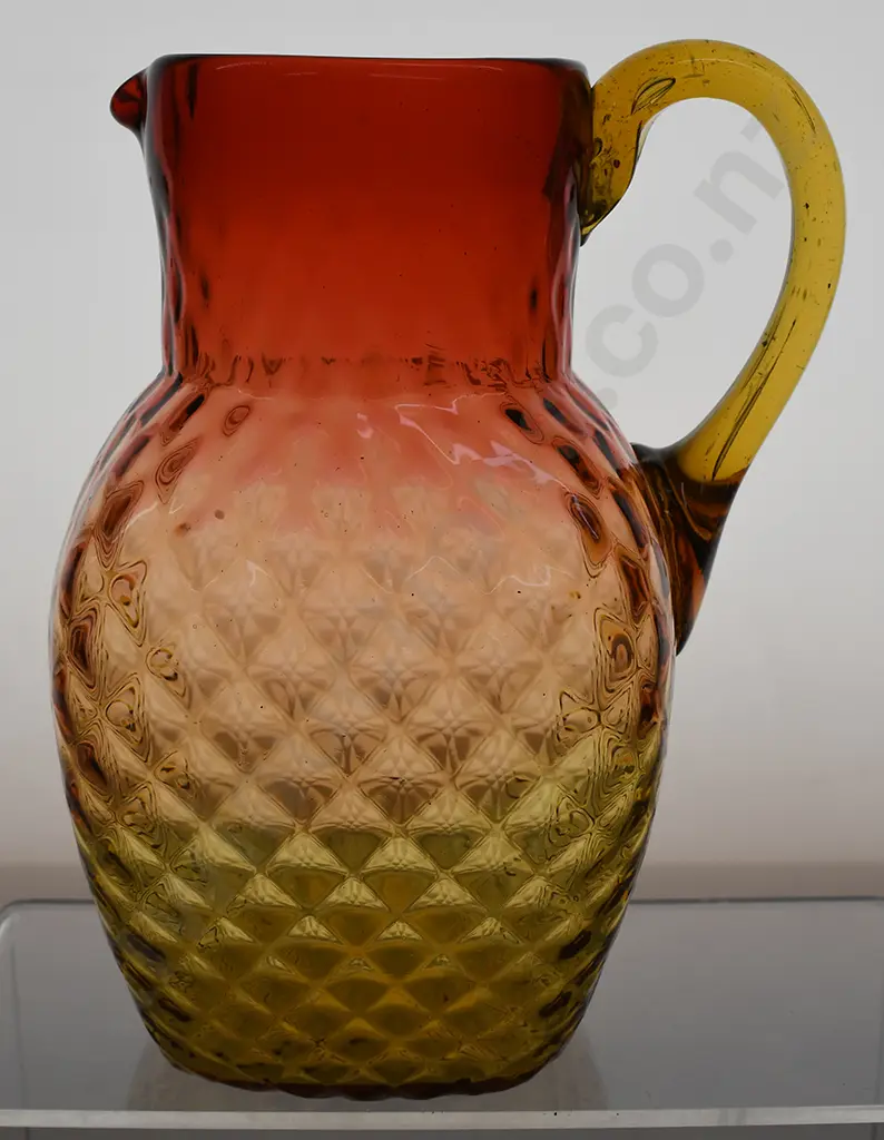 AMBERINA GLASS JUG Image 1++