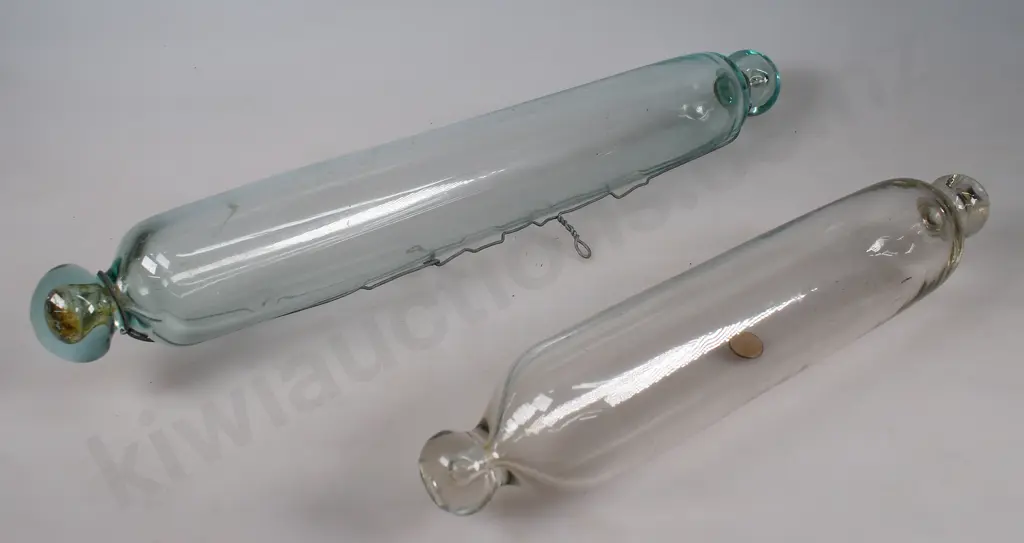 EXTRA LONG FREE BLOWN GLASS ROLLING PINS Image 1++
