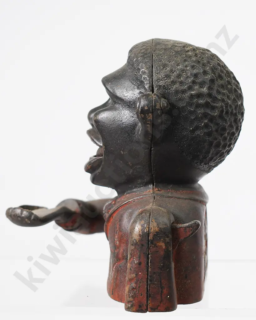 CAST IRON SAMBO MONEY BANK Image 1++